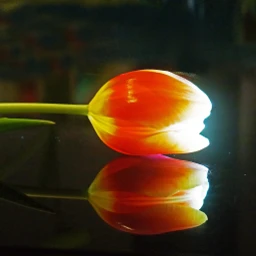 wppflowers tulip reflection